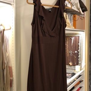 Cute brown summer dress